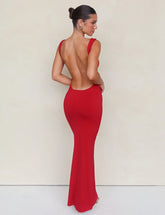 Morana Maxi Dress - Red