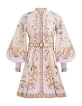 Hypnotic Buttoned Mini Dress