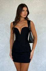 Don'T Need A Filter Mini Dress Black