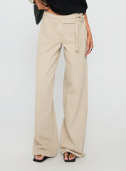 Boxie Mid Rise Wide Leg Jeans Washed Green