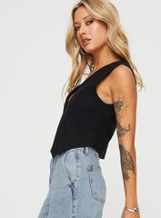 Leo Vest Black