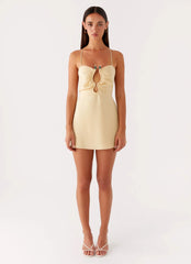 Zuma Mini Dress - Yellow