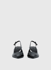 Billini Anaya Pointed Toe Heels Black / Gold