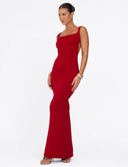 Morana Maxi Dress - Red