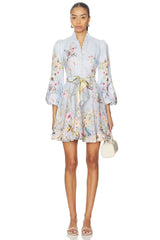 Rebellion Button Mini Dress